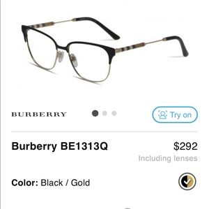Burberry eyeglasses